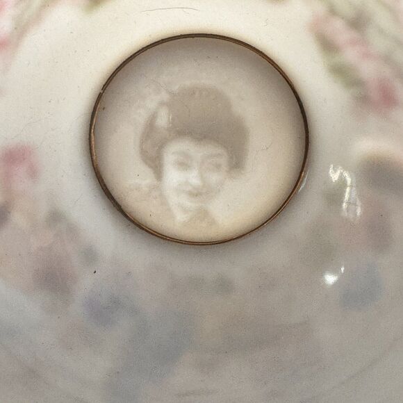 Japanese Kutani Style Full Tea Set Eggshell Porcelain Geisha 20 Piece (read) - Picture 7 of 16